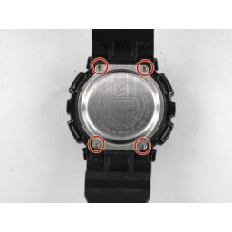 Замена аккумулятора Casio G-Shock G302